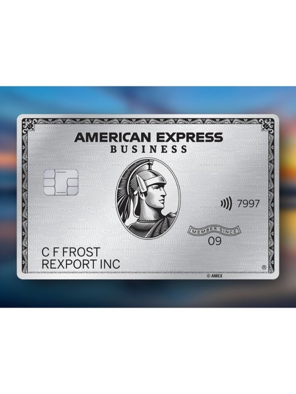 American Express Platinum BUSINESS CARD Amex Metal card centurion COLLECTIBL LTD
